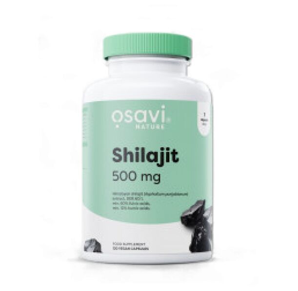 Osavi - Shilajit 500 mg | 60:1 Extract with 60+% Fulvic Acids (120 дози)