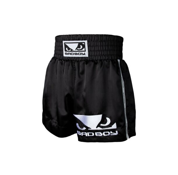 Шорти за Муай Тай - Bad Boy Muay Thai Shorts - Black/White​