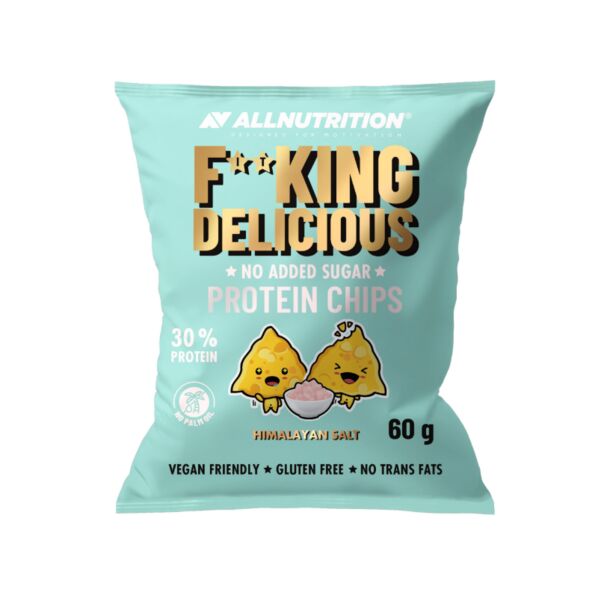 Allnutrition F**King Delicious Protein Chips Himalayan Salt - Протеинов Чипс, Разфасовка 60g