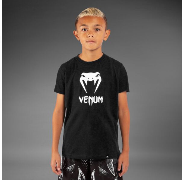 Детска тениска - Venum Classic T-shirt - Kids - Black​