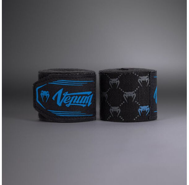 Бинтове - Venum Monogram Hand Wraps Advanced 2,5m - Black/Blue​